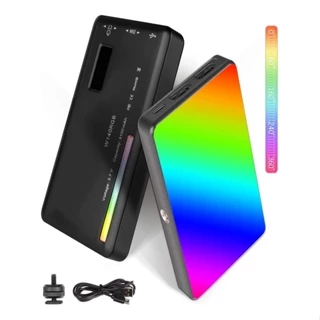 Luz Fotografia Preenchimento Led Rgb 2500k-9000k Portatil Foto Profissional Recarregavel W140