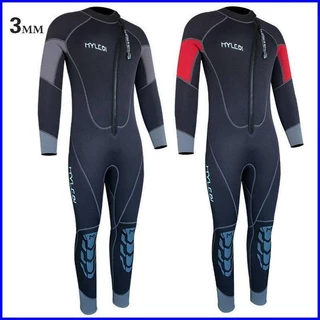 Estoque Pronto MYLEDI Fato de Mergulho 3mm Neoprene Masculino Neoprene Frontal Quente Aberto Zipper Panos de Joelheira Resistentes ao Desgaste Mergulho ao Ar Livre