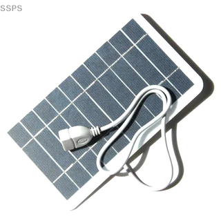 [SSPS] Painel Solar 2W 5V 400mA Sistema Para Carregador De Telefone Celular Saída USB