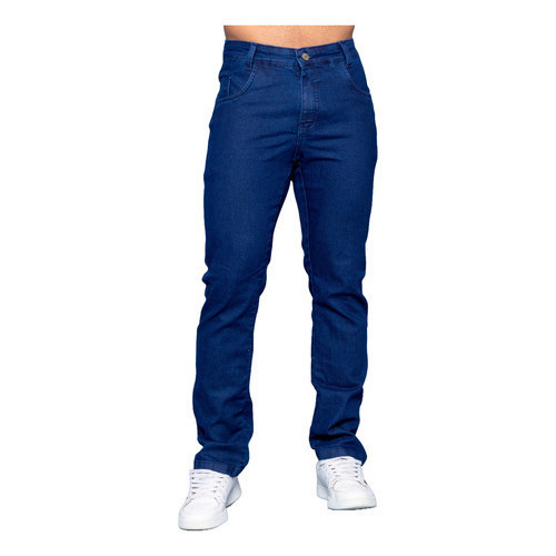 Calça Jeans Ideal Trabalho Pesado Reforçada Elastano Lycra