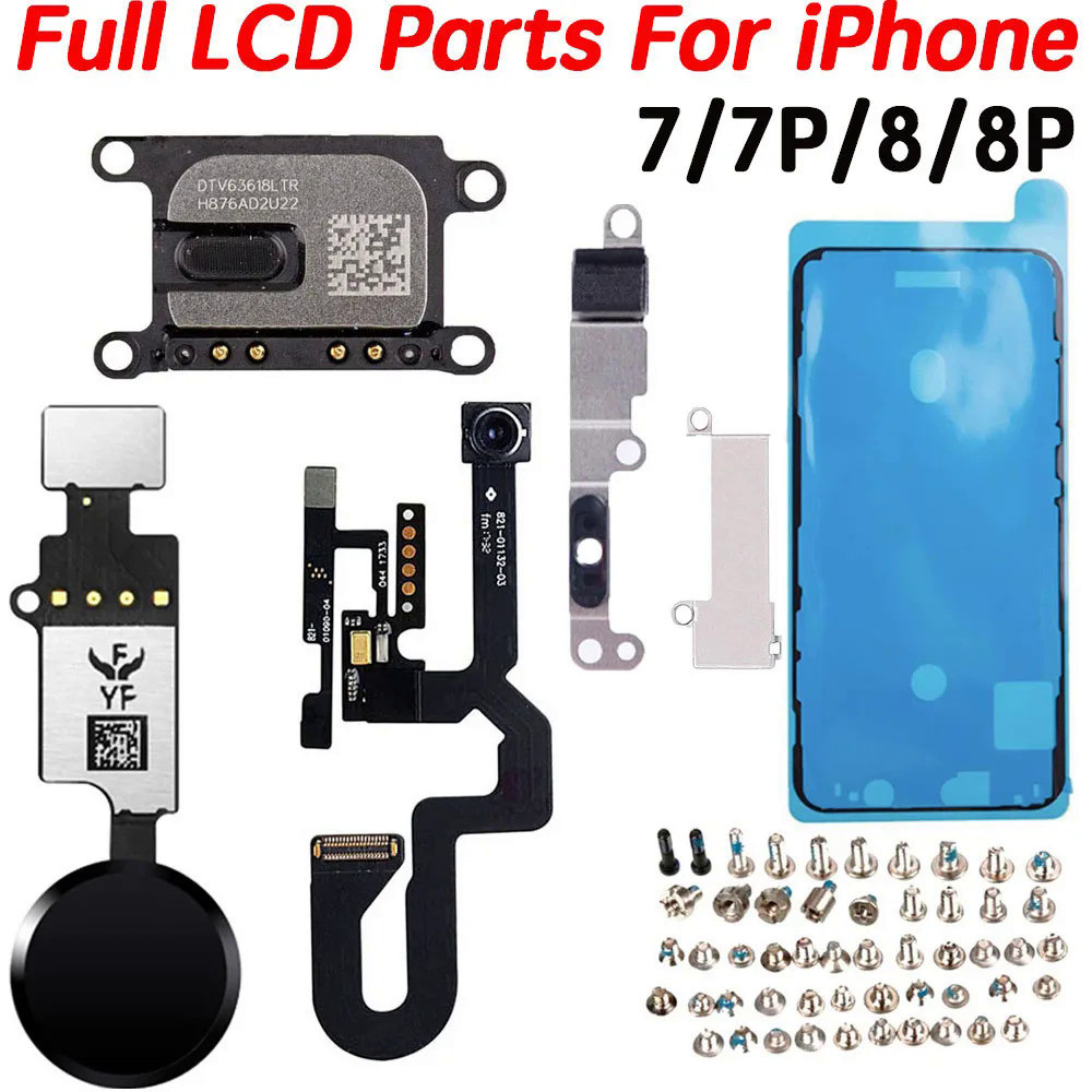 家具 iPhone7 LCD Peças Pequenas Para iPhone 7 7P 8 Plus f Front Camera Home