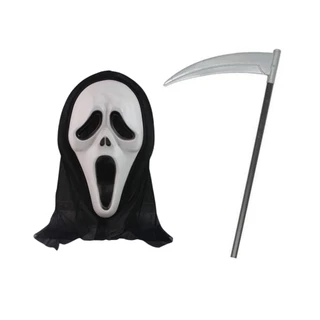 Kit Panico Foice + Máscara Halloween