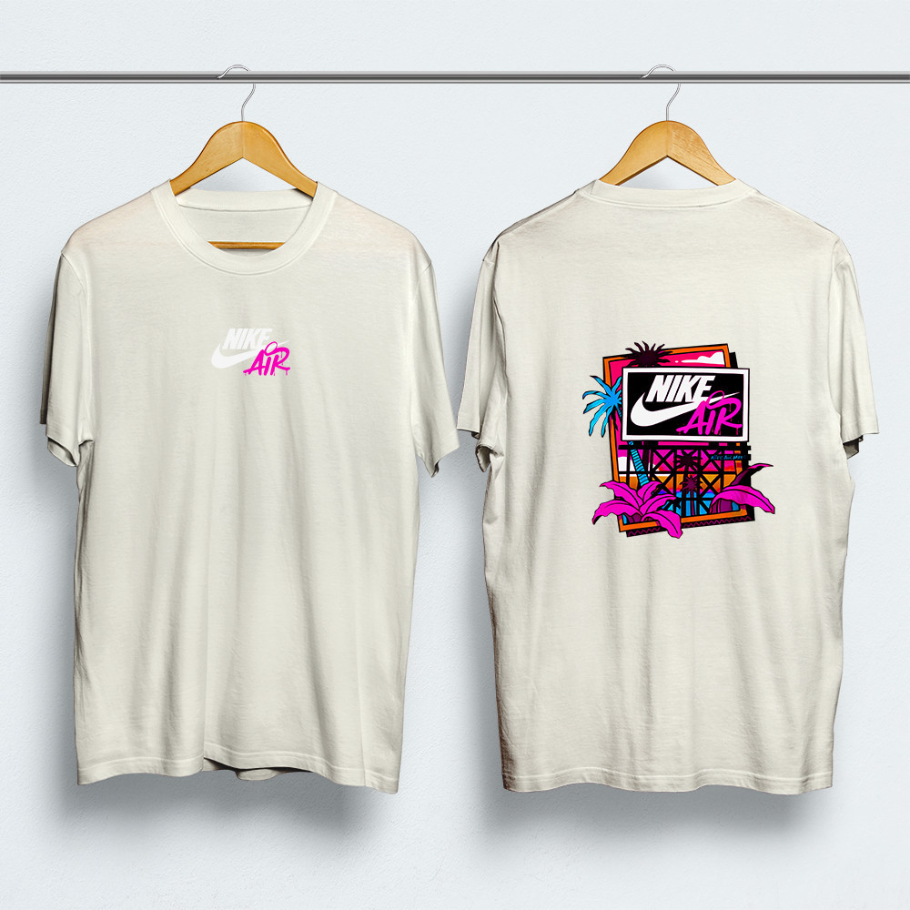 Camiseta Básica Tropical Pink Algodão Unissex