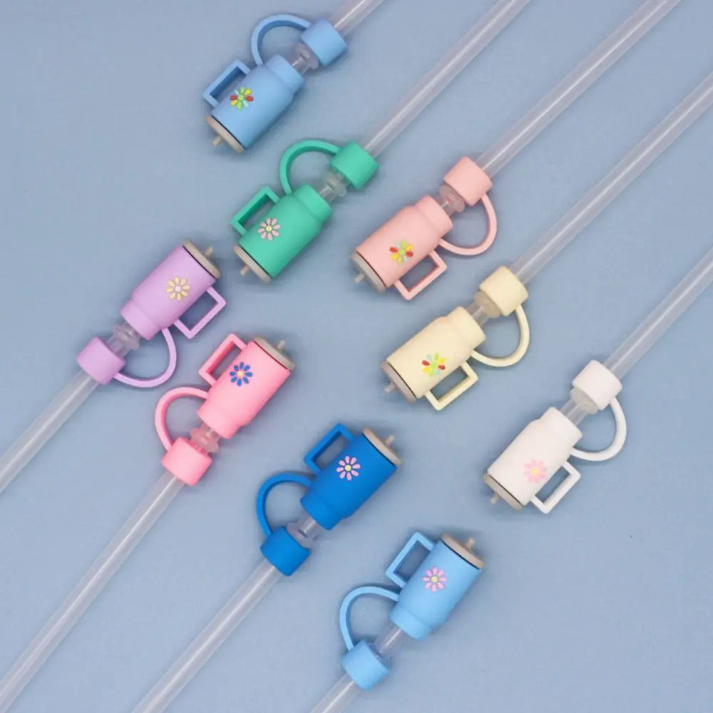 Straw plug-in de silicone selado, prova de respingo, Straw Topper ...