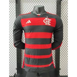 Edição do Jogador | Camisa de futebol de manga comprida 2024/25 S-3XL