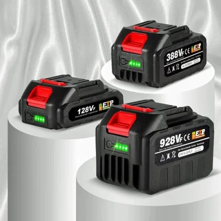 222500mah 15000mah 7500mah Bateria Li-lon 128VF 388VF 928VF De Íons De Lítio Com Carregador Para Ferramenta Elétrica Makita