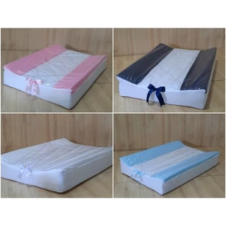 Trocador de Cômoda Anatômico Capa Plastificada Fraldas Quarto do Bebê Menino Menina em Oferta na Shopee