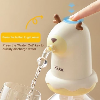 Bomba Elétrica Dispenser De Galão Universal Com Carregamento USB Para Galão Garrafão Longa Duracao