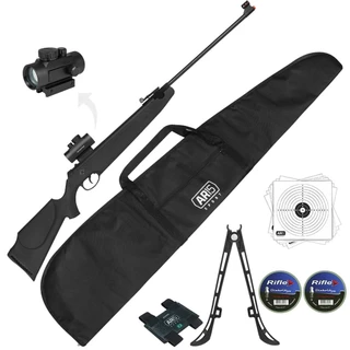 Carabina Pressão 4.5mm 1000fps Norica Dragon + Red Dot 1x35