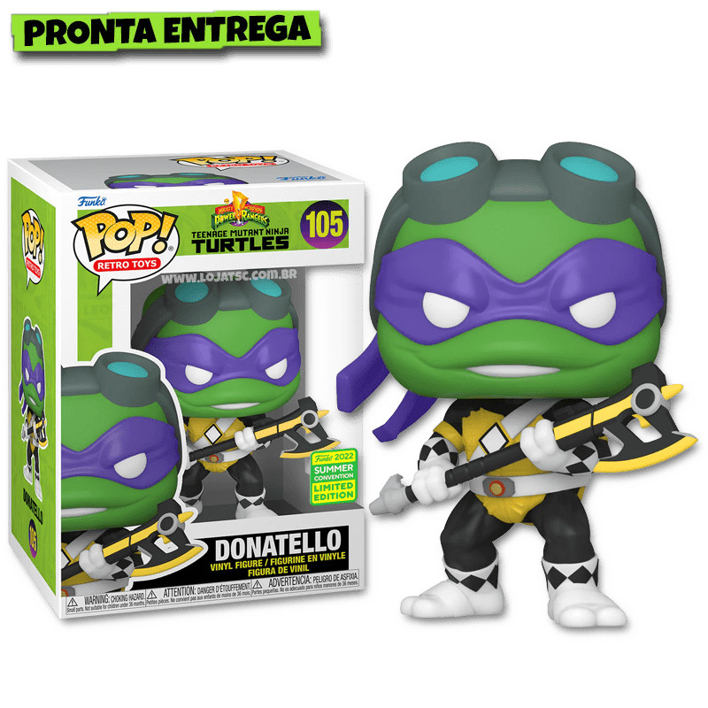 Funko Pop As Tartarugas Ninjas - Donatello 105