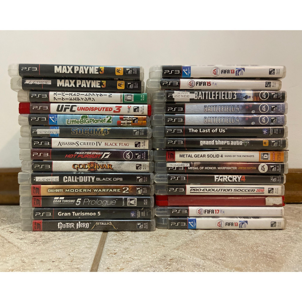 Jogos Playstation 3 PS3 Originais Funcionando Com Garantia