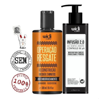 Kit Operação Resgate E Acidificante Infusão 300g Widi Care