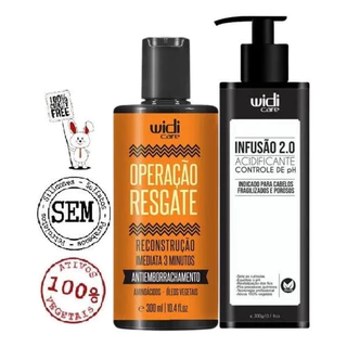Kit Operação Resgate E Acidificante Infusão 300g Widi Care