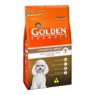 Alimento Golden Premium Especial Formula Ração Cão Adulto Porte Pequeno Sabor Salmão E Arroz 10.1kg