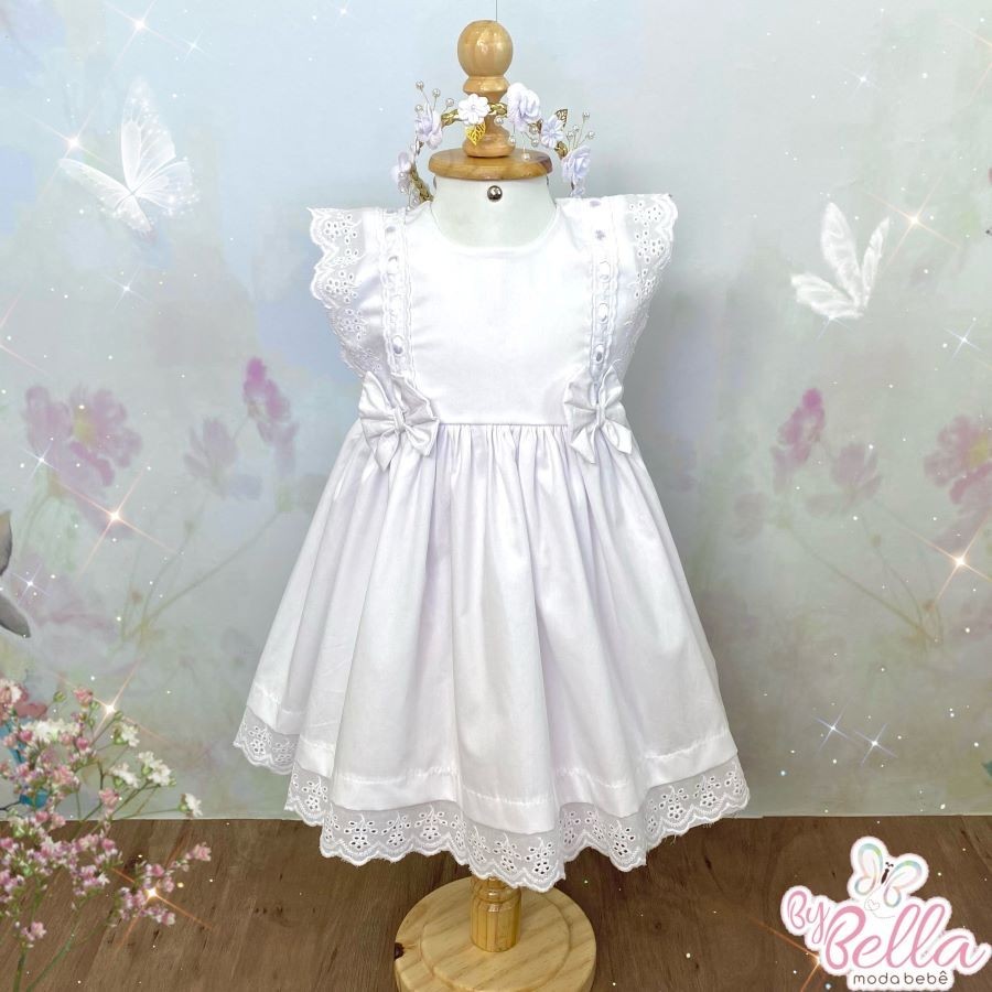 Batismo Católico Batizado Vestido Mae Igreja Católica Roupa Para