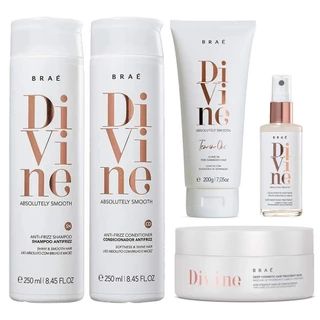 Kit BRAÉ Divine Anti Frizz (5 Produtos)