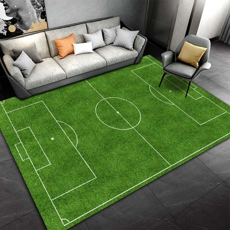 Atividades De Tapetes Para Crianças Jogar Transferência 90x130cm Futebol
