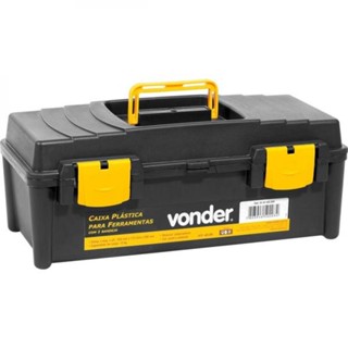 Caixa plástica para ferramentas com 1 bandeja - VD 4038 - Vonder
