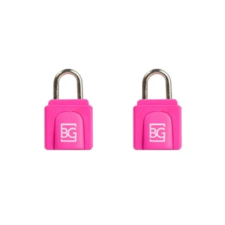 Cadeado para Mala Bagaggio com Chave Rosa