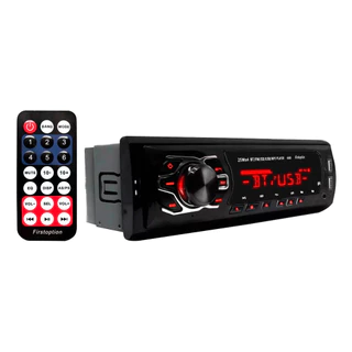 Aparelho Som Para Carro Automotivo 1 Din Bluetooth 2 Usb Fm