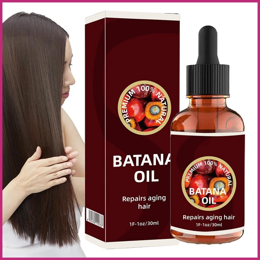 Óleo Natural 100 Puro De Crescimento Batana Para Alopecia Hair Care Anti-Queda Growth Oil Calvície kagli3br