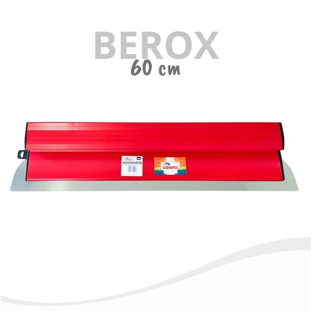 Desempenadeira Berox Compel 60cm Para Massa Corrida | Shopee Brasil