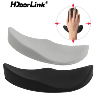 HdoorLnik Mouse Pad Ergonômico Não Deslizante De Silicone Gel Suporte De Descanso De Pulso Dinâmico Para PC De Jogos De Escritório De Computador