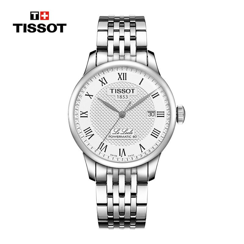 Rel gio Mec nico Su o Genu no Tissot Tissot 1853 Rel gio Masculino Leroc Rel gio Mec nico Masculino Autom tico 80 Movimento