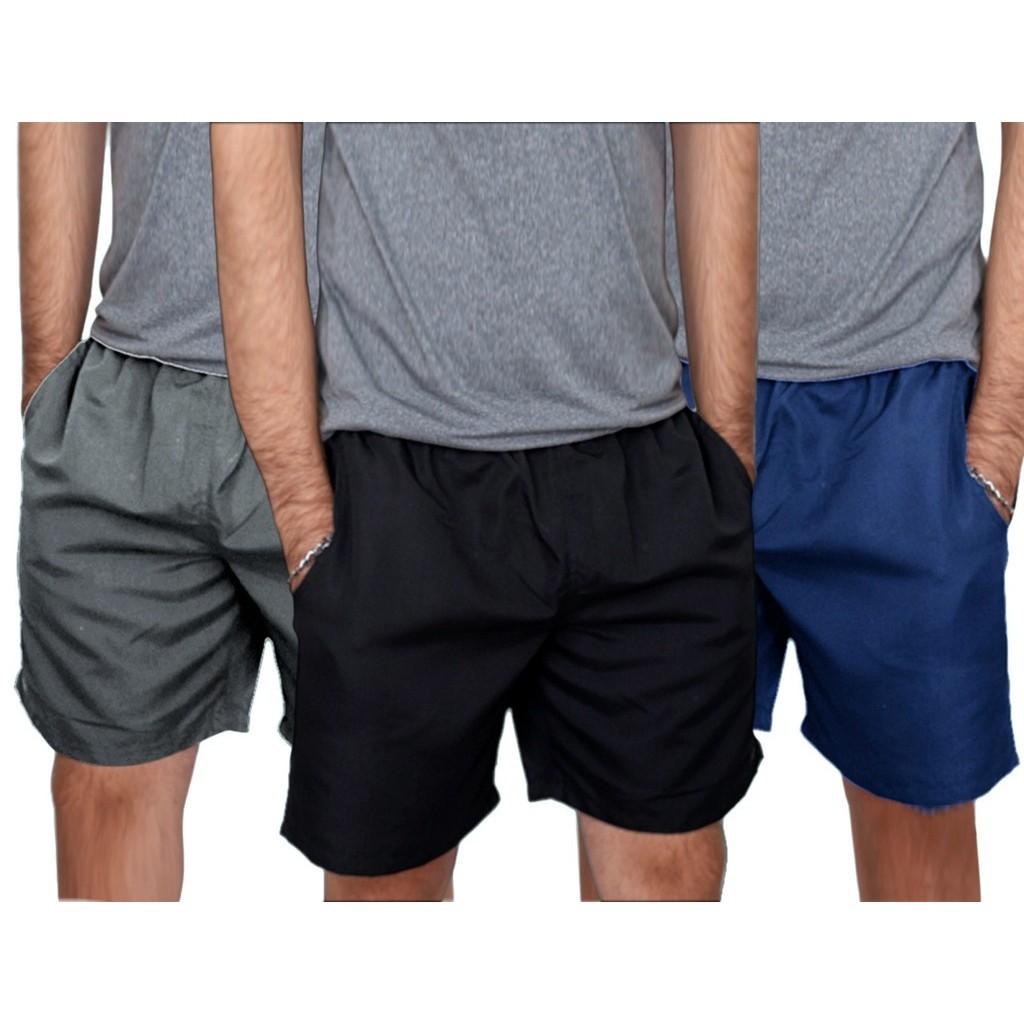 Kit 3 Short Masculino Bermuda Tamanho Grande Plus Size