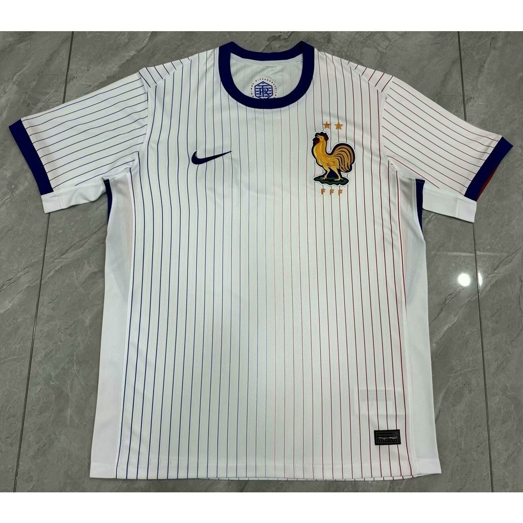 [2425 Nova Copa Europeia França alta qualidade camisa do futebol manga AAA