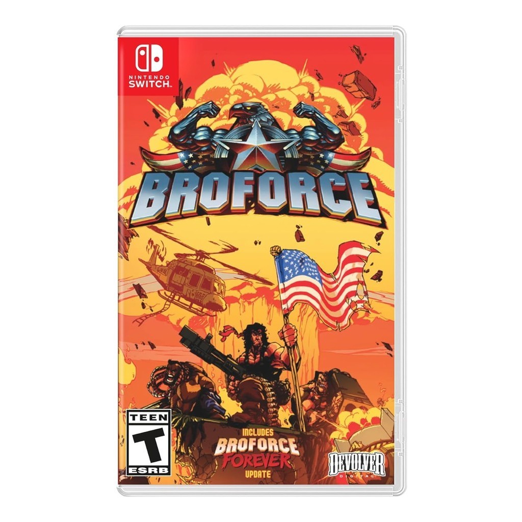 Broforce Deluxe Edition Switch Midia Fisica