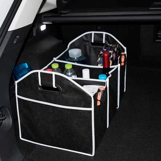Organizador para Carro Porta Malas Prático Automotivo/Casa Gavetas Armário Roupas 3 Divisórias
