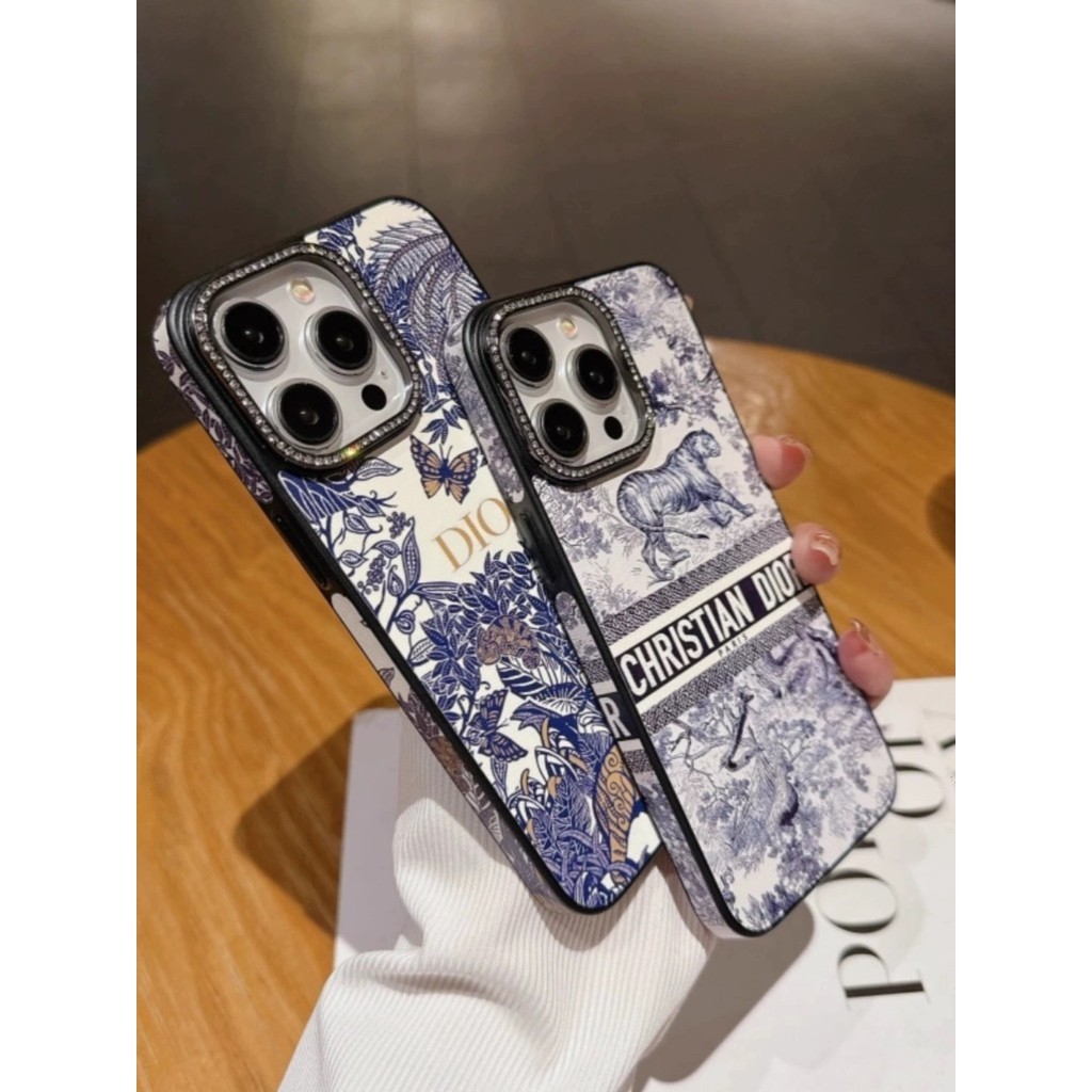 Para IPhone15 14 13 12 Pro Max 11 Xs XR 6 6s 8 7Plus Estojo De Couro De Luxo Rhinestone Telefone Celular