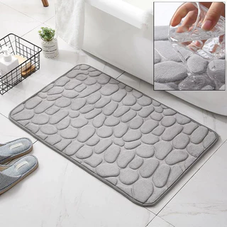 Tapete Banheiro Soft para Sala e Quarto com Diversas Cores 40cm x 60cm Absorve Água