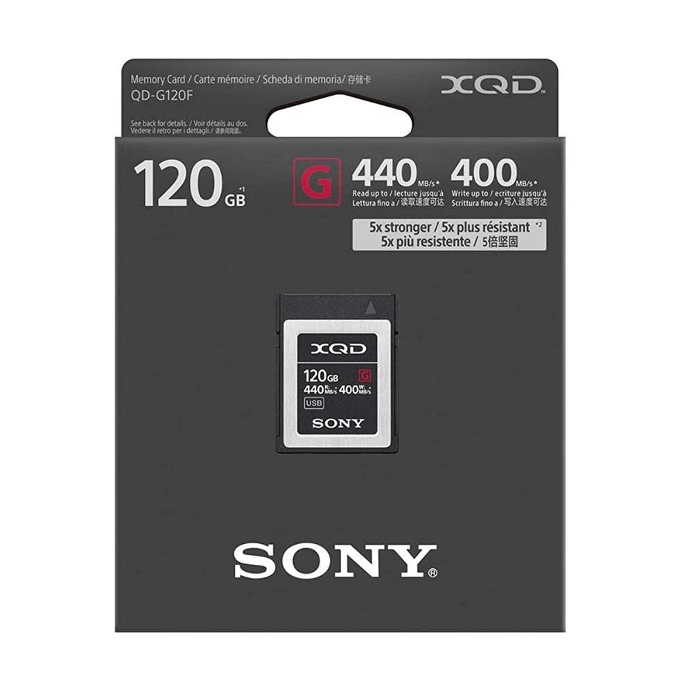 Cartão Memória XQD 120GB Series G PCIe 2.0 de 440 MB/s (QD-G120F