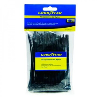 Abraçadeira de nylon 7,6 mm x 25 cm 50 peças - GYCTP014 Goodyear