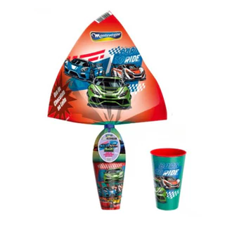 Ovo de Páscoa Carros 80g Montevérgine – Com Copo Temático!
