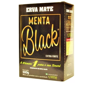 Tereré Erva Mate Menta Black 500g - Santa Maria