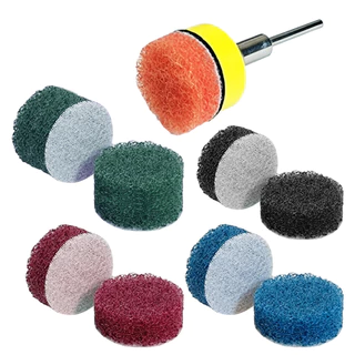 Kit 10 Esponjas de Lixa 25mm e Suporte para Micro Retíficas