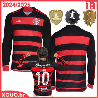 2024-2025 Casa Manga Longa Camisa Camisa Manga Longa