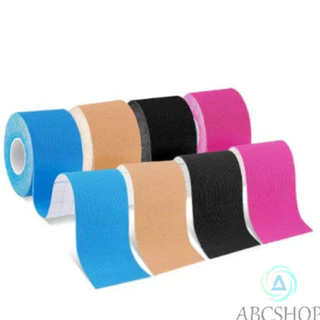 Kit de 2 Bandagem Elástica 5Cm x 3M/5M - Fita Kinesio Tape Fisioterapia