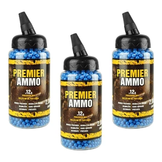 3un - MUNICAO BBS AIRSOFT PREMIER 6MM .12G 2000UN - CROSMAN