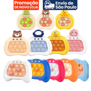 Brinquedos Anti-Tensão Máquina Sensorial Push Pop It Bubble Gopher