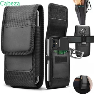 Bolsa Para Telefone Celular CABEZA1 Preta Com Clipe De Cinto
