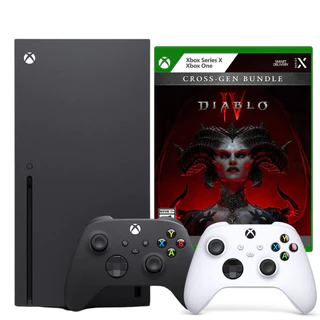 Xbox Series X + 2 Controle Lacrado 1 Ano De Garantia Diablo IV Pronta entrega envio rápido