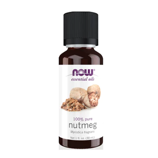 Óleo de Noz Moscada Now Foods Puro 30ml Importado