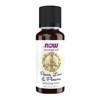 Óleo de Peace, Love e flores Now Foods 30ml Importado