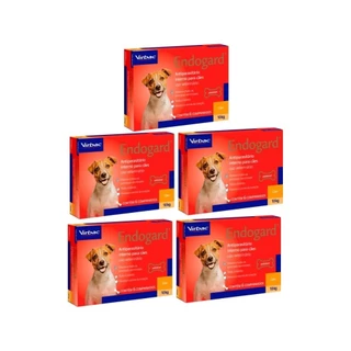 Endogard Virbac Cães 10kg - 6 Comprimidos - 5 Unidades