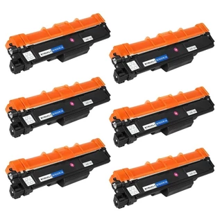 6x Toner 2.3k Compativel TN213 TN217 ByQualy p/ Impressoras