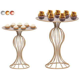 Kit De Bandeja Imperial 25cm E 20cm Boleira Decoração Festa